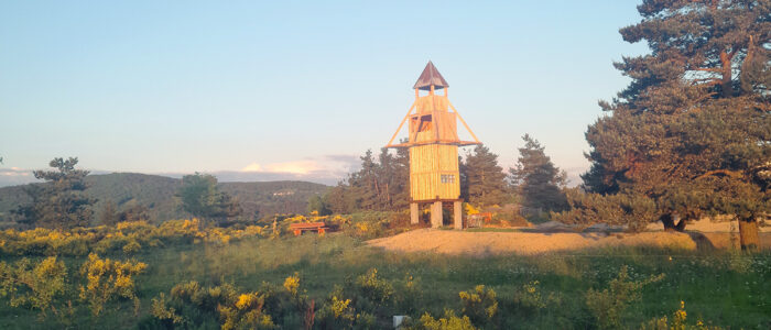 Scénovision St Alban - oeuvre d'art refuge